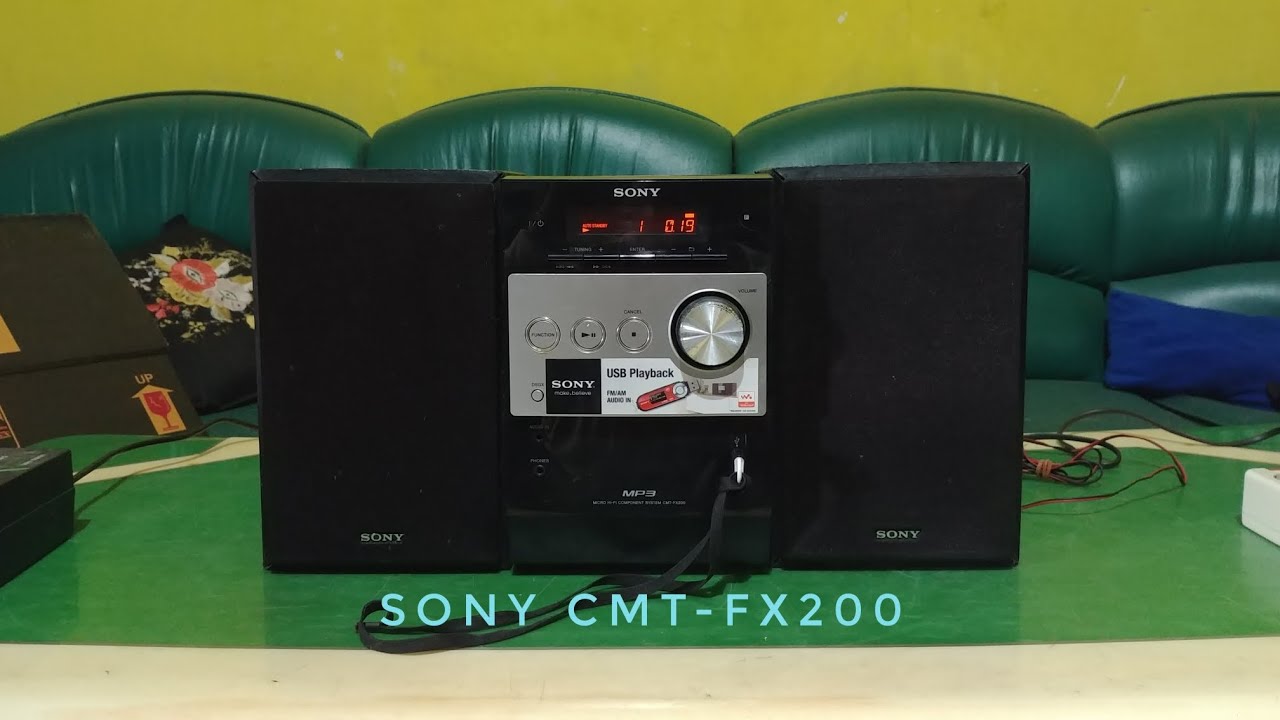 Micro Hifi SONY CMT-FX200
