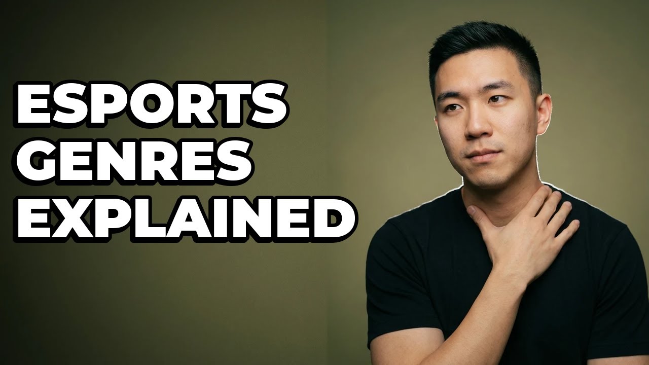 What are the main esports game genres?