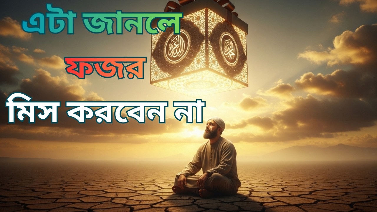 ফজরের নামাজের আশ্চর্য শক্তি | জীবন বদলে যাওয়ার রহস্য4️⃣