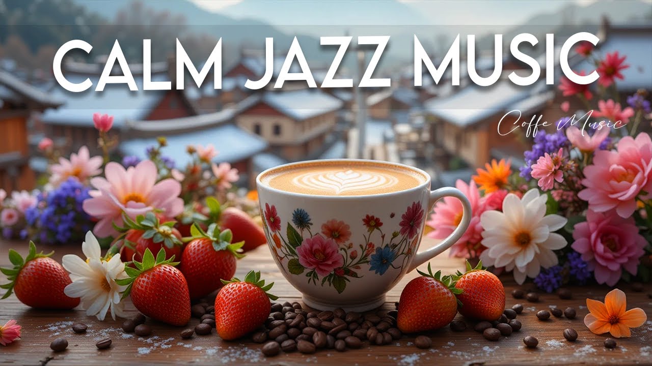 Calm  Jazz Music ☕ Bossa Nova background for Great Moods, Stress Relief & Relaxing