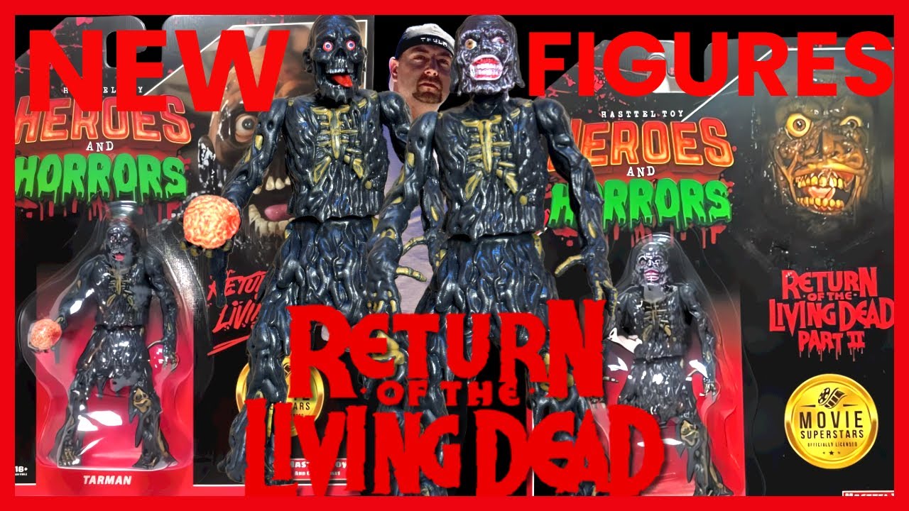 New For 2026 - Tarman Return Of The Living Dead Part 1 and 2 Heroes and Horrors Hasttel Toy Figure