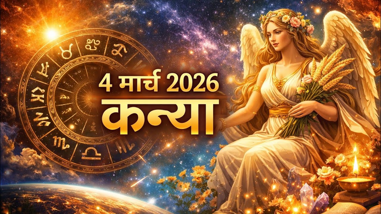 कन्या राशि 4 मार्च 2026 | Kanya Rashi 4 March 2026 | Aaj ka Kanya Rashifal |#VirgoHoroscope