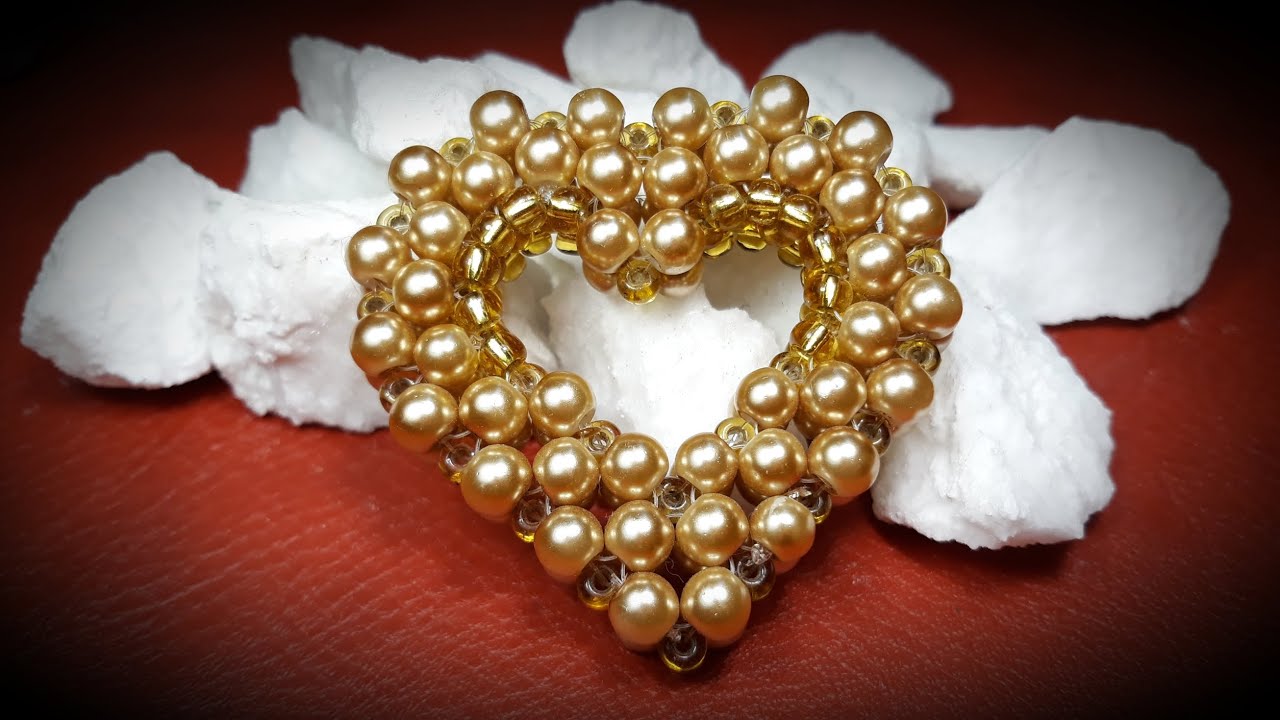 Precioso Corazón de Perlas...Clase #294!!!