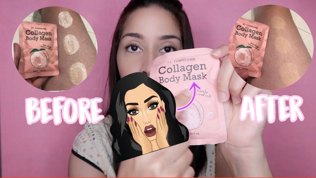 FAST Instant Whitening Doesn't Wash Off! | Collagen Body Mask Review | itsallaboutsaw