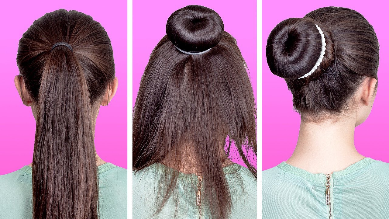 Easy Hairstyling Tutorials For Party, Back-to-School, and Meeting 💖