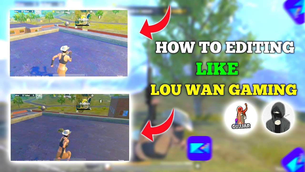 HOW TO EDITING LIKE | LOU WAN GAMING | PUBG MOBILE LITE @victorsycogaming3986 #editing
