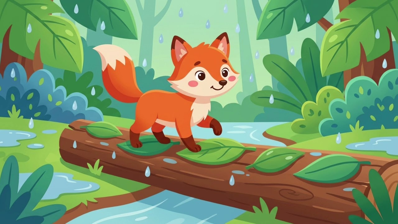 🇪🇸 Foxy y el Tronco Resbaladizo - Cuentos para Dormir para Niños (2-6 Años)