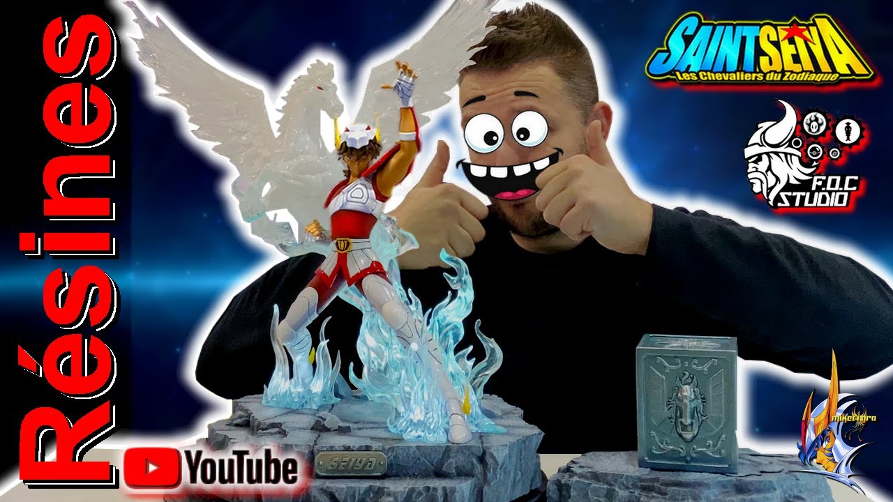 Saint Seiya - miketigra - SEIYA DE PEGASE 1/6 - FOC STUDIO nous en met ENCORE plein les YEUX !!!