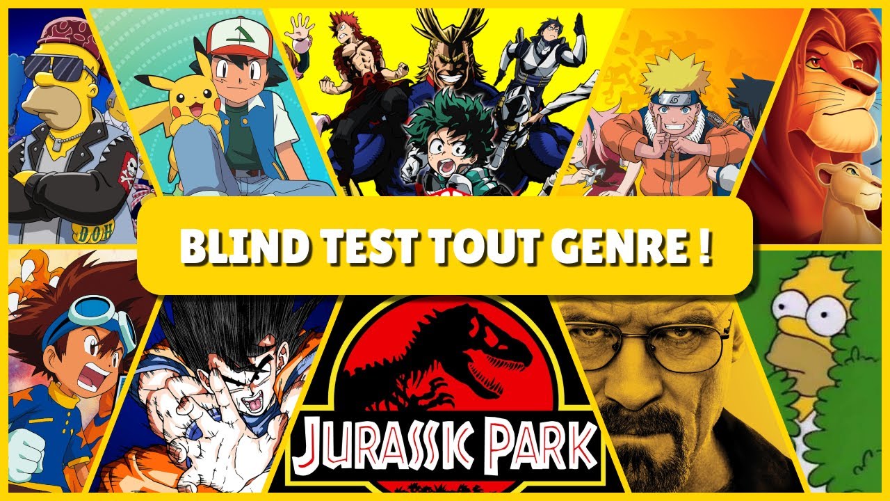 BLIND TEST TOUT GENRE - 60 EXTRAITS + BONUS (Film, S&eacute;rie, Disney, Dessin anim&eacute;, Anime, Emissions TV)