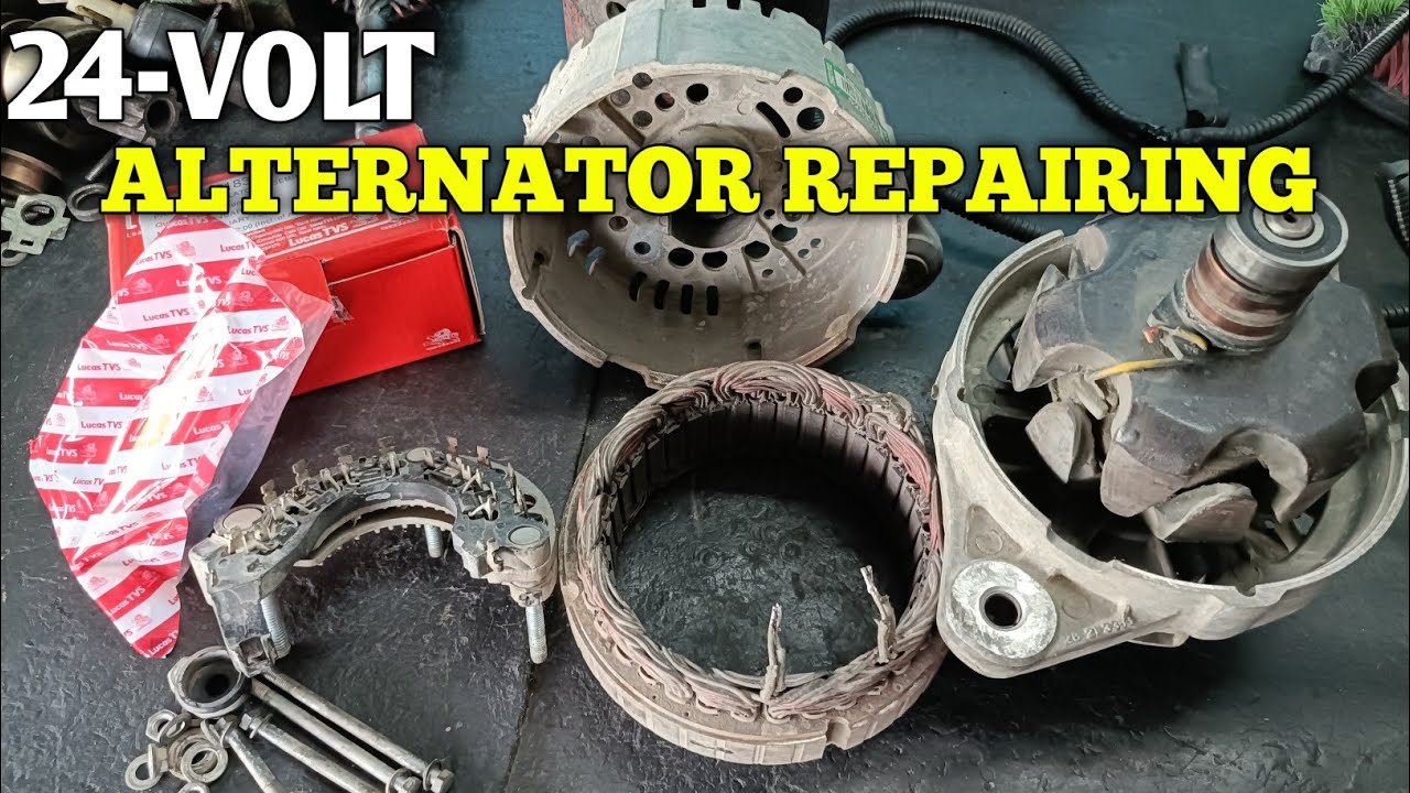 24 Volt Alternator Repair/ How To Repair Alternator @ShreeBalajiAuto
