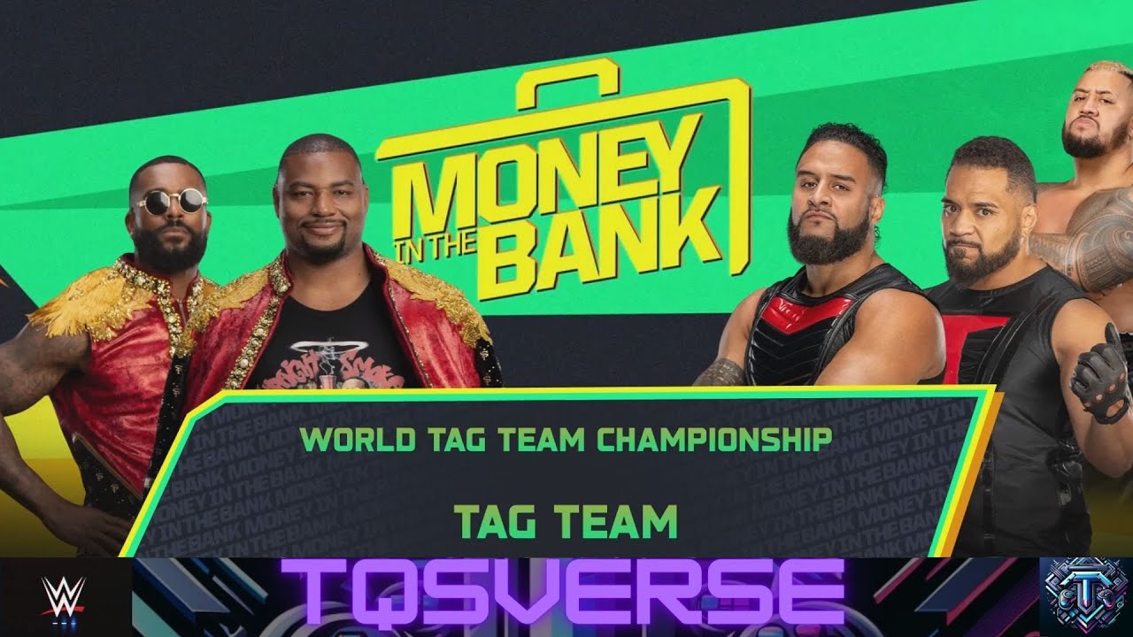 STREET PROFITS VS THE BLOODLINE (C). MONEY IN THE BANK. WWE 2K25. TQS