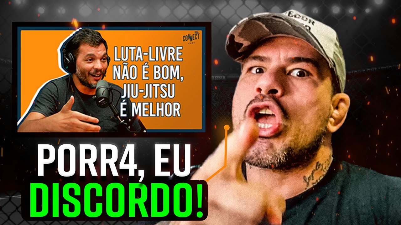JIU-JITSU X LUTA LIVRE - REAGINDO A FALA DE MILTINHO VIEIRA!