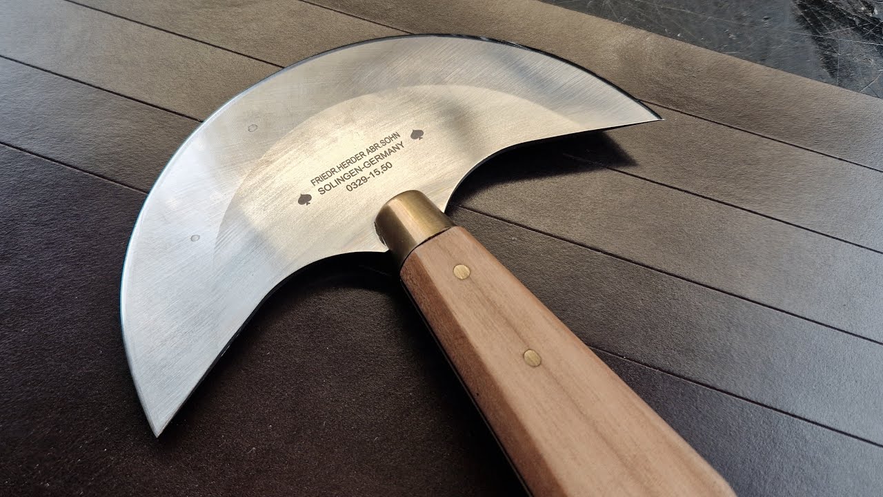 Cutting and Splitting Leather Straps for Bag Handles