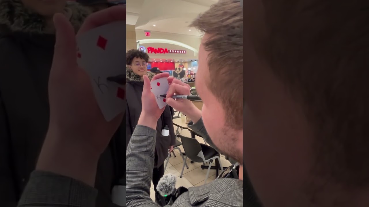 What&rsquo;s your favorite celebrity? #Magic #cardtricks #slightofhand #yoelmagic cards #celebrity #viral