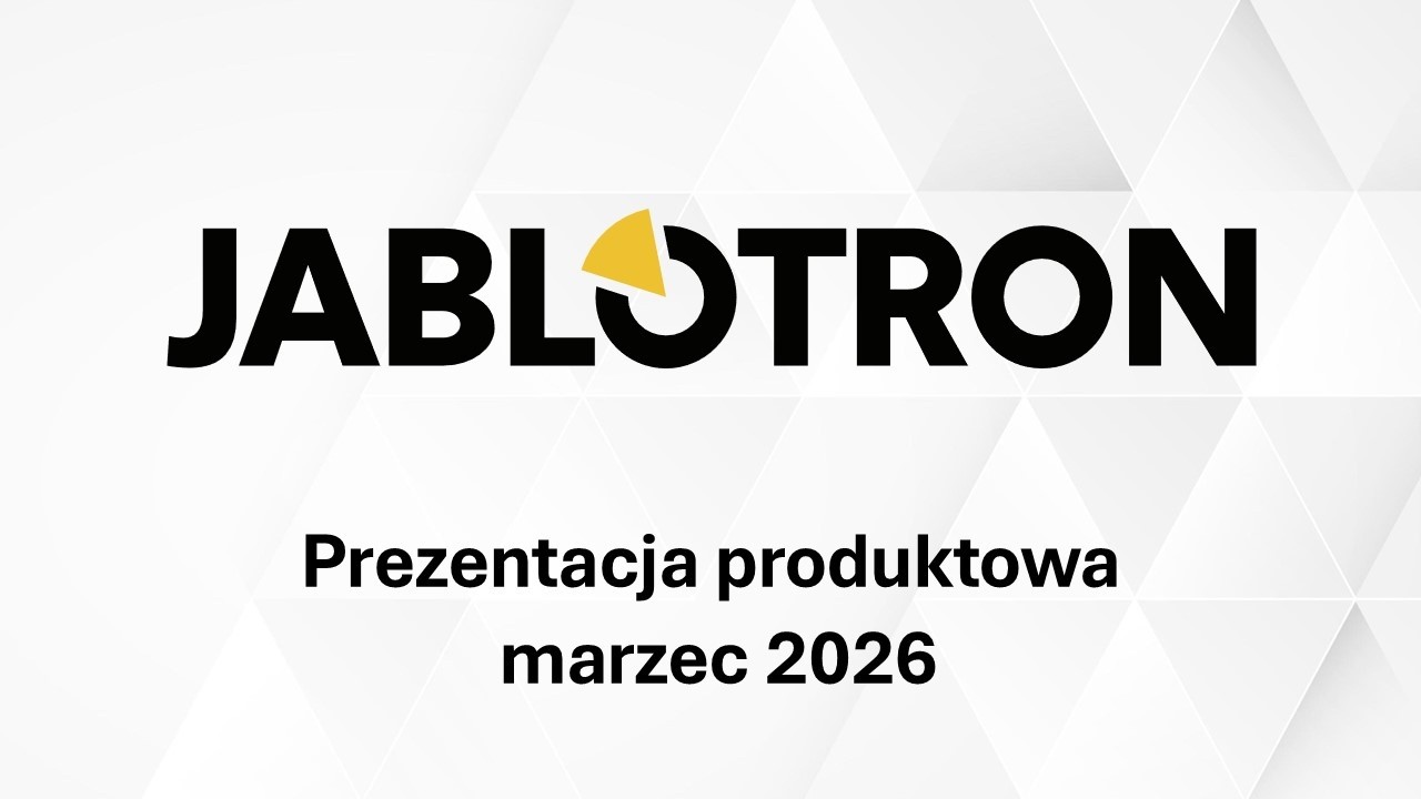 Prezentacja systemu alarmowego JA100 i Mercury Jablotron 2026