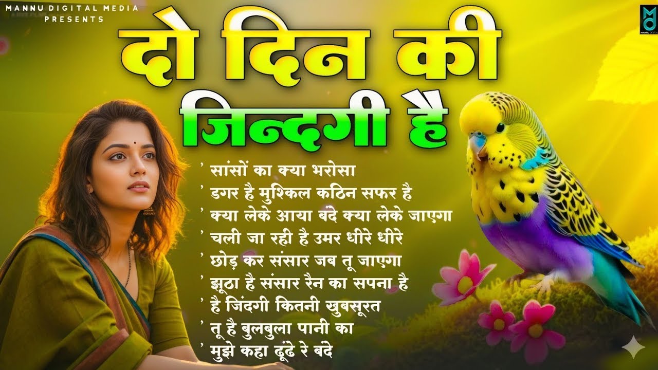 दो दिन की जिंदगी है - निर्गुण भजन | Nonstop Nirgun Geet | Chetawani Bhajan 2025 | New Nirgun Bhajan