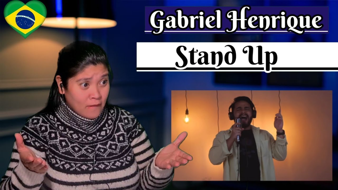 Gabriel Henrique - Stand Up REACTION #gabrielhenrique