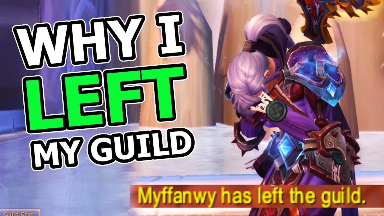 Why I Left My Guild: Taliesin Talks World of Warcraft Legion