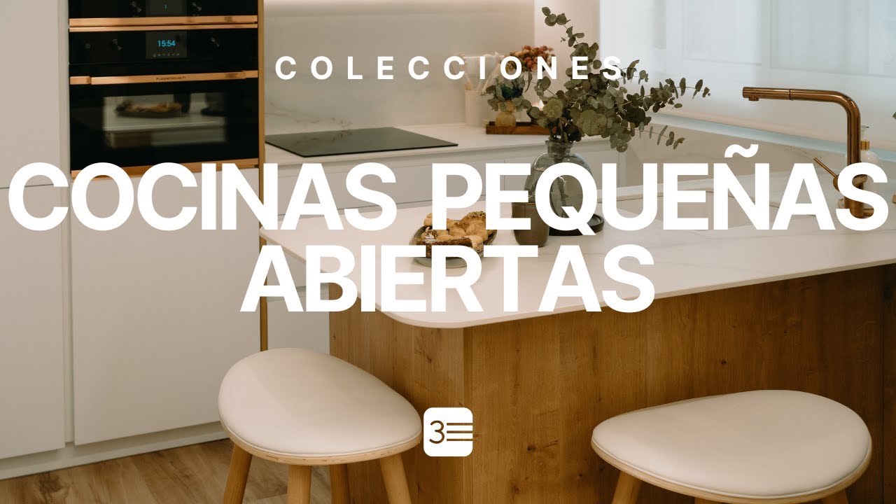 Dise&ntilde;amos 5 Cocinas Peque&ntilde;as Funcionales y con Estilo
