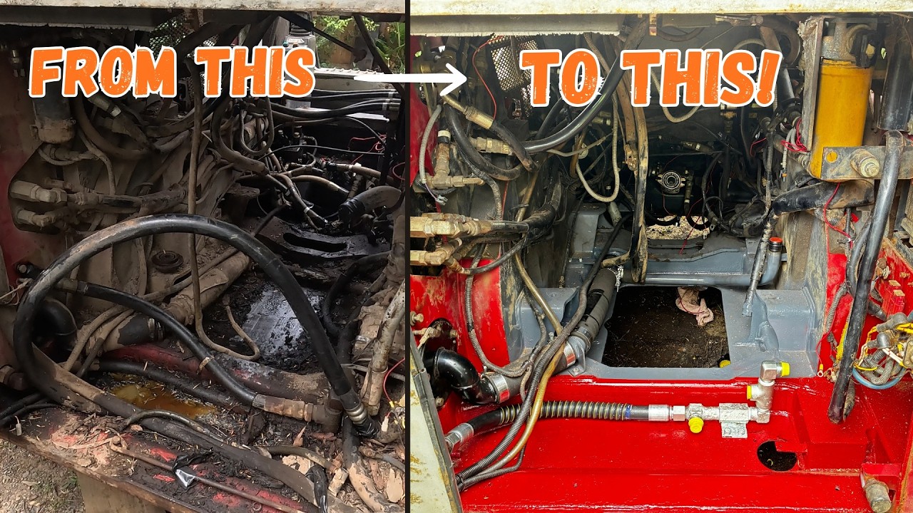 Cleaning 20 Years Worth of Dirt Out of my Skid Steer