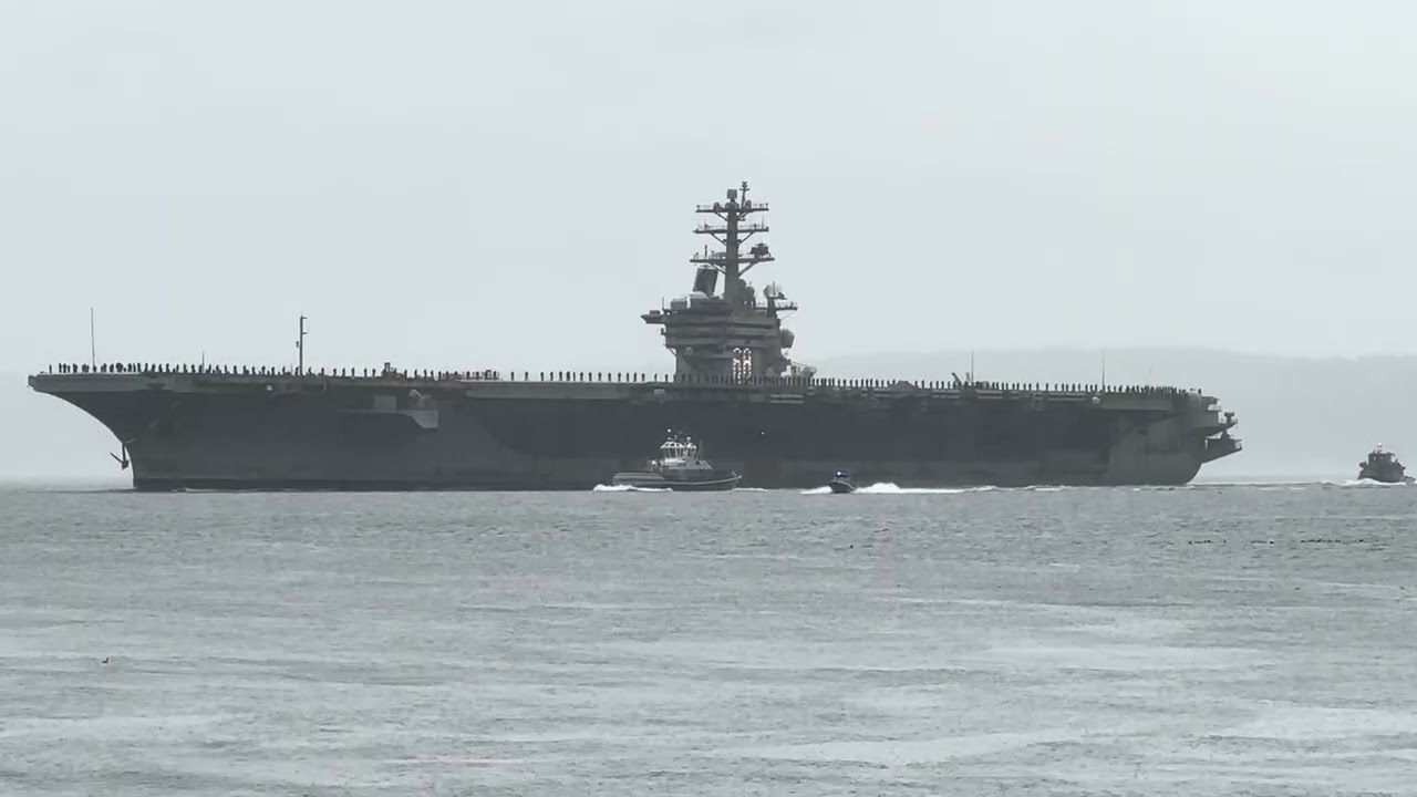 USS Nimitz Bremerton Homecoming - December 16, 2025