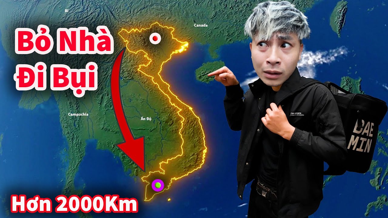 Hậu Cáo - Bỏ Nhà Đi Bụi Vượt Hơn 2000Km Suýt Phá Sản