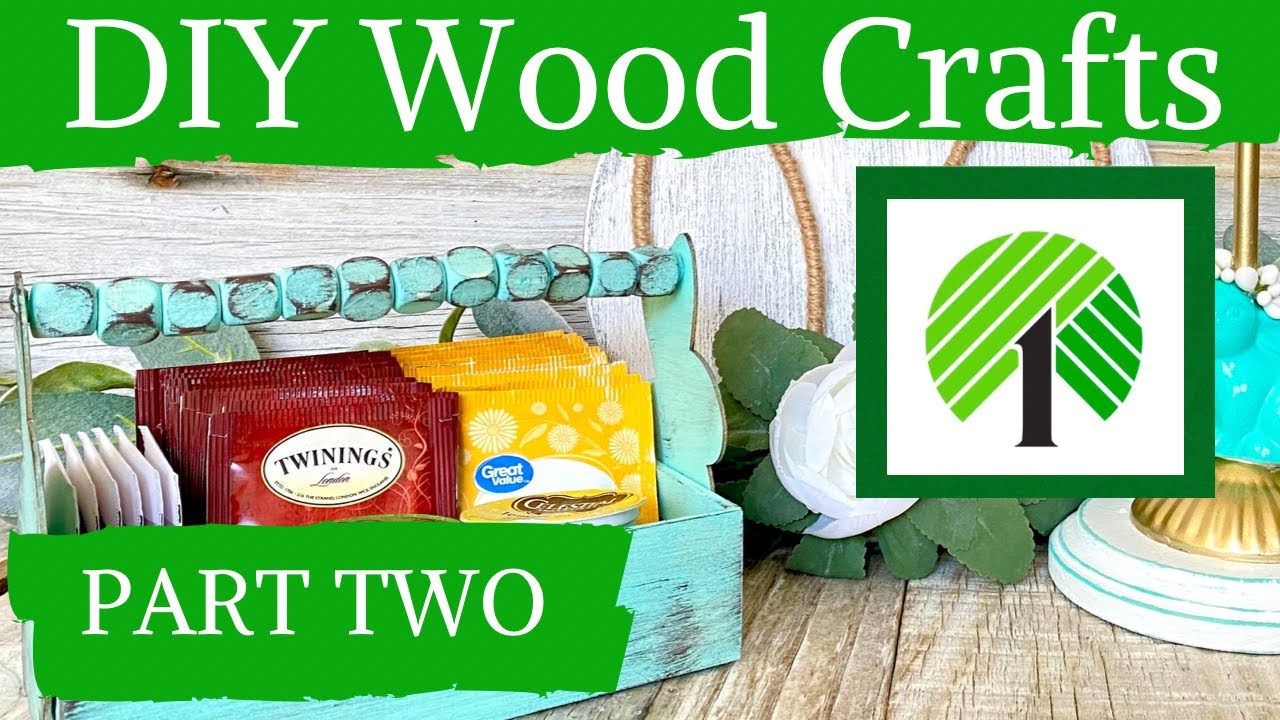 GENIUS DIY Craft Hack using Dollar Tree Wood Cutout Ornaments