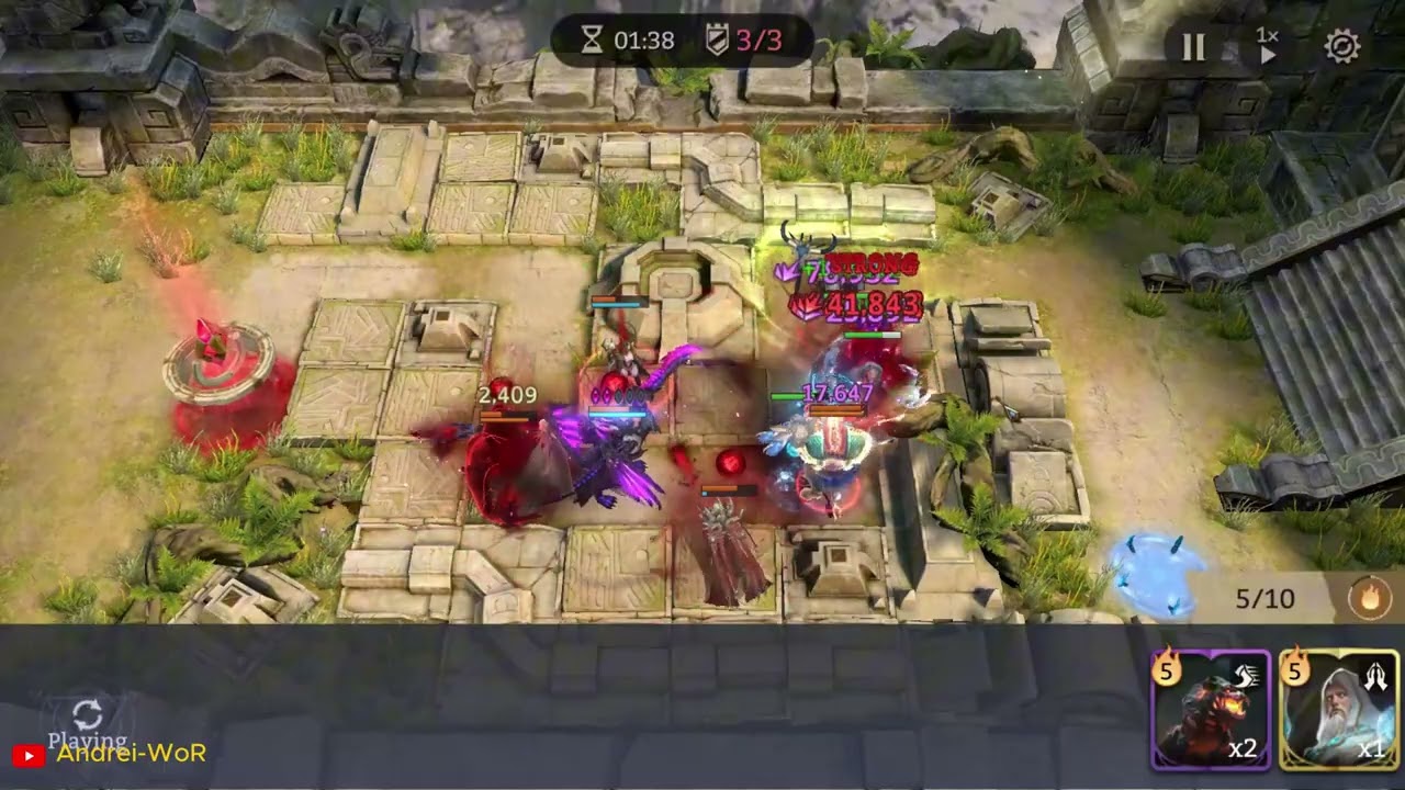 Ezareth Velisse Count Dracula GvG Counter | Watcher of Realms