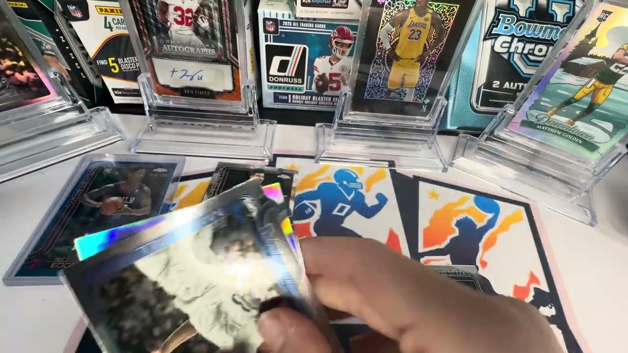 1X 2025 NBA TOPPS CHROME BLASTER BOX ( ROOLIE CASE HIT PULLED ) 🔥🔥🔥