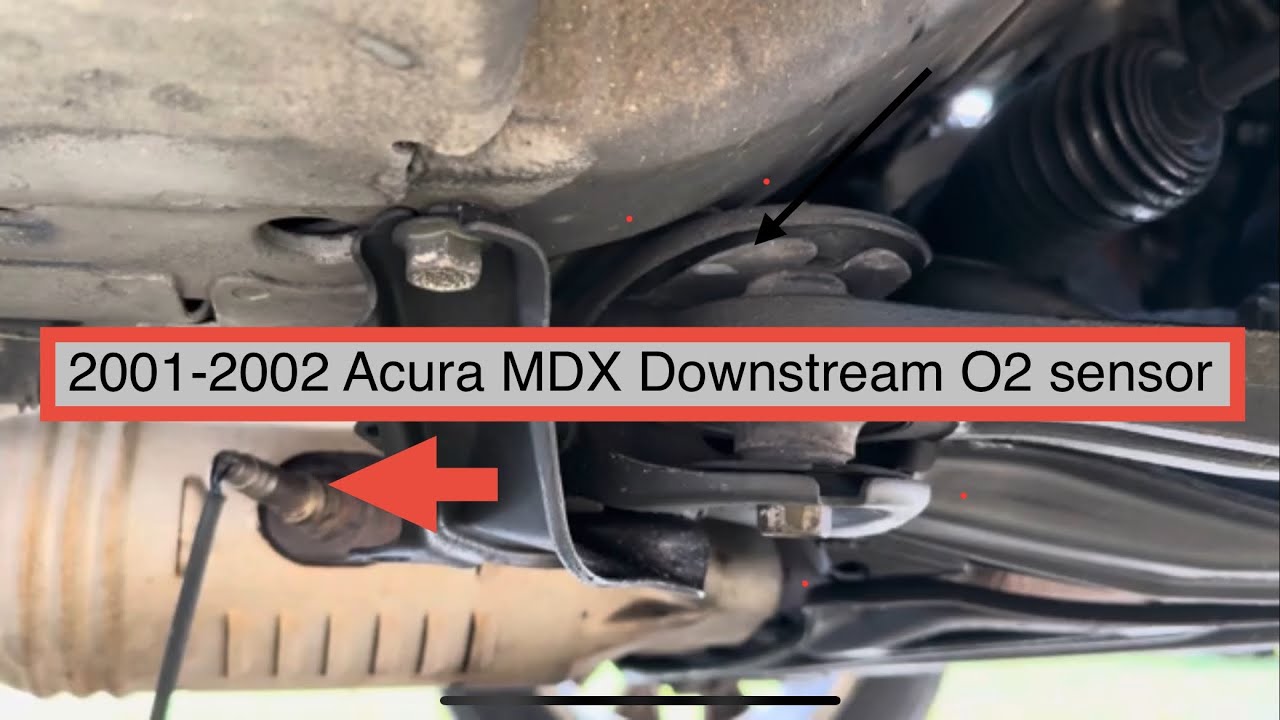 2001-2002 ACURA MDX O2 Downstream Oxygen Sensor Replacement