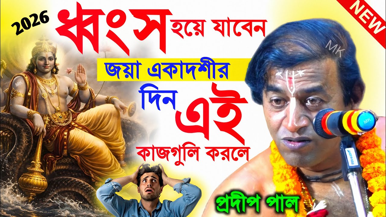 জয়া বা ভৈমী একাদশীর দিন এই ভুলগুলি করবেন না ! Bhaimi Jaya Ekadashi Vrat Katha 2026 ! pradip pal