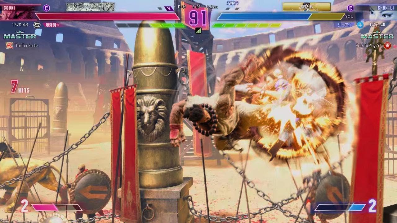 【スト6】春麗 VS 豪鬼
