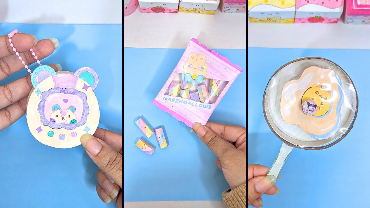 Beautiful Crafts to Make at Home | Miniature Craft | School Projects | Easy Craft Ideas | Satisfying