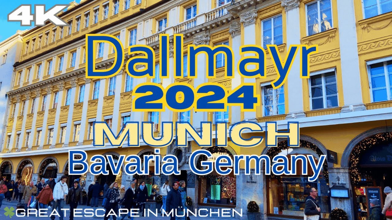 München Dallmayr im neunen Jahr 2024  Guten Rutsch!【4K】