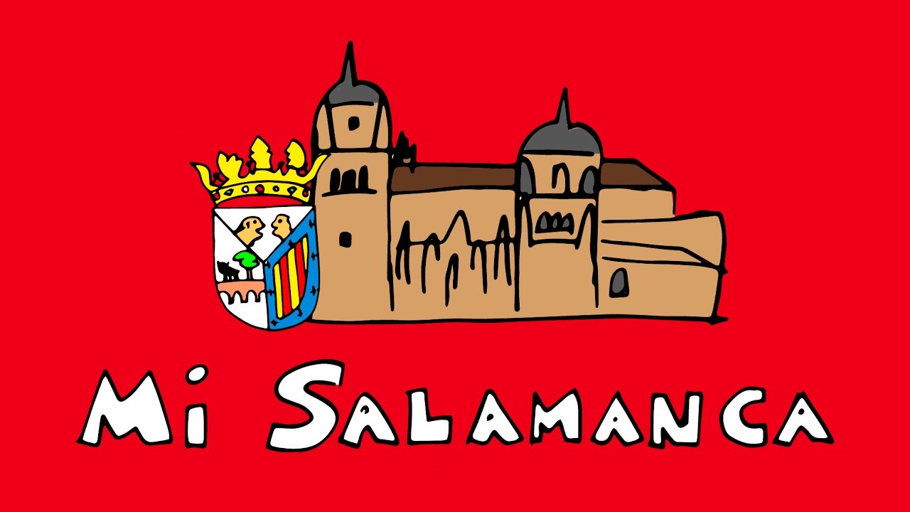Mi Salamanca con Dibujos ⛪ | Salamanca Tierra Mía - Rafael Farina (Con letra)