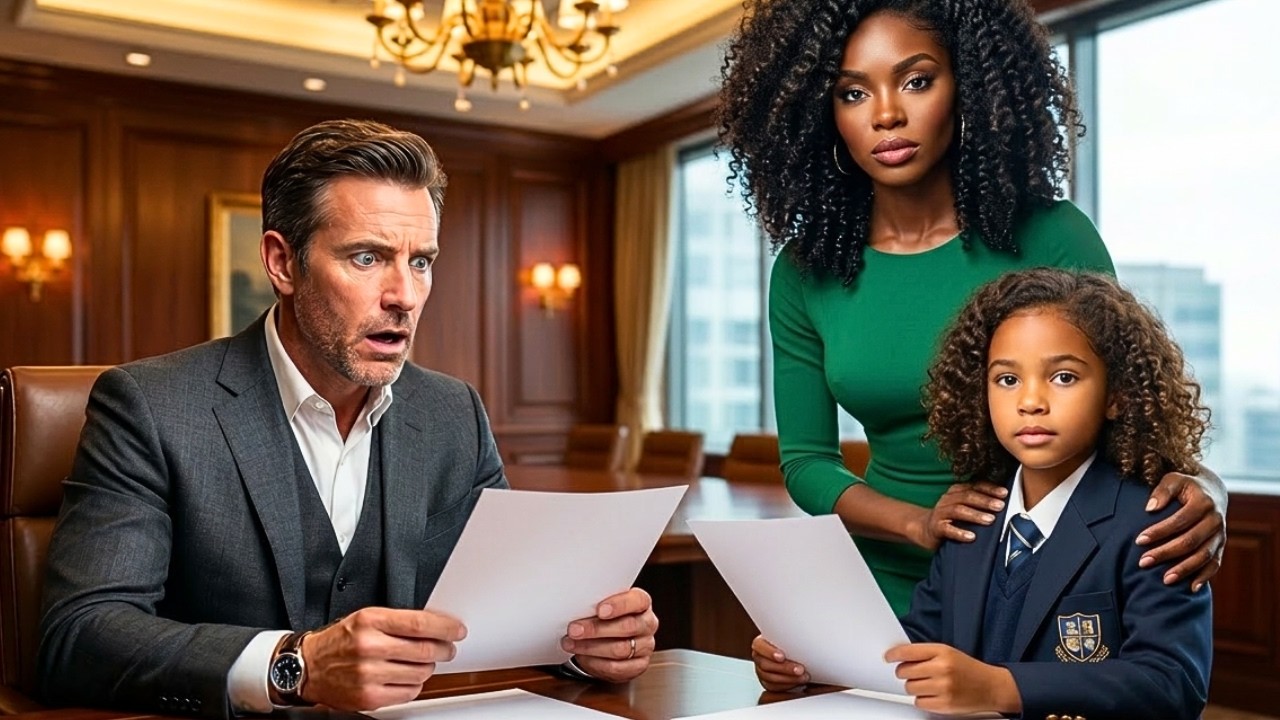 “Her Daughter Beat 10,000 Applicants for His Scholarship —The Billionaire Froze Seeing His Last Name