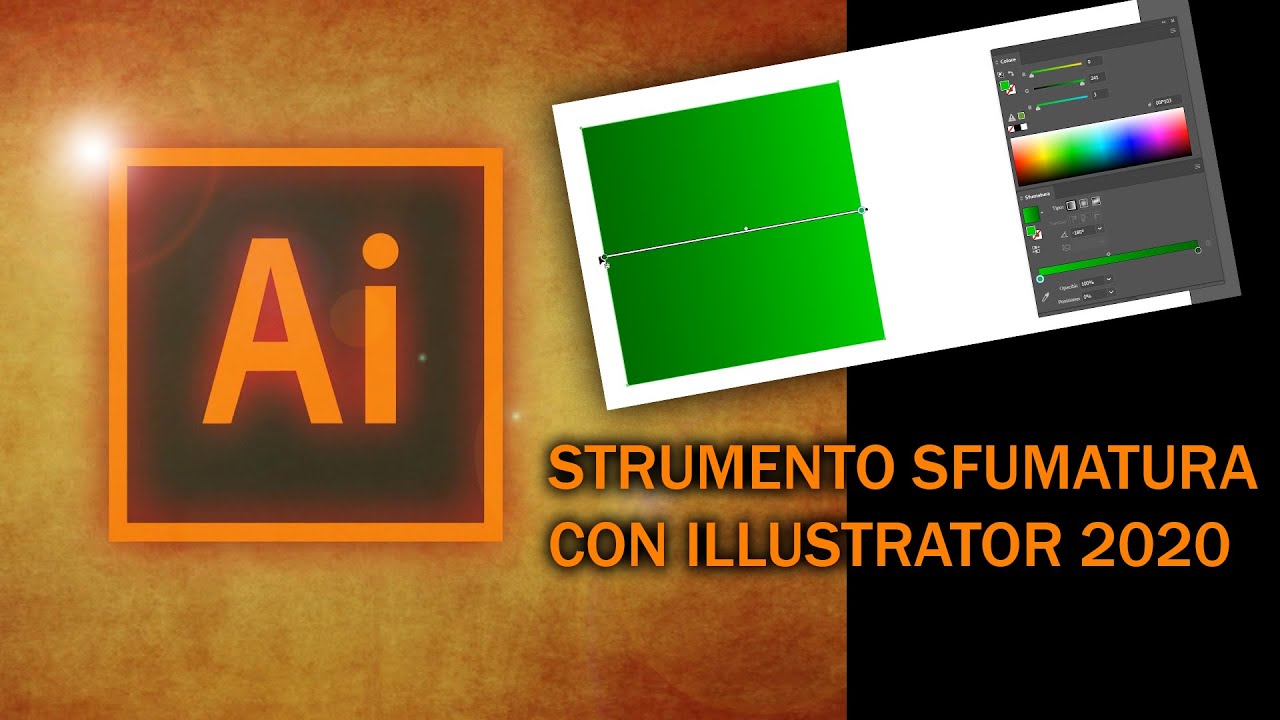 ILLUSTRATOR 2020 - STRUMENTO SFUMATURA