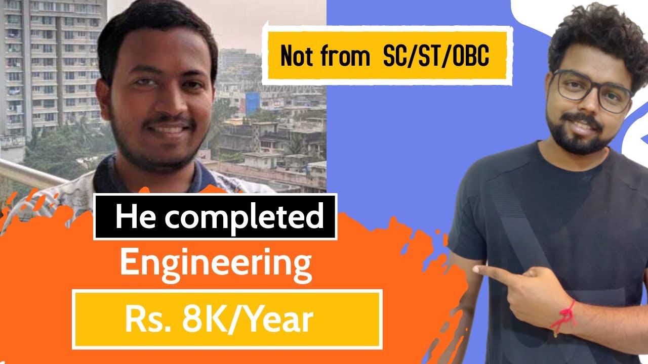 How General/Open Category Students Can Do Engineering for Rs. 8,000/Year | TFW (Tuition Fee Waiver)
