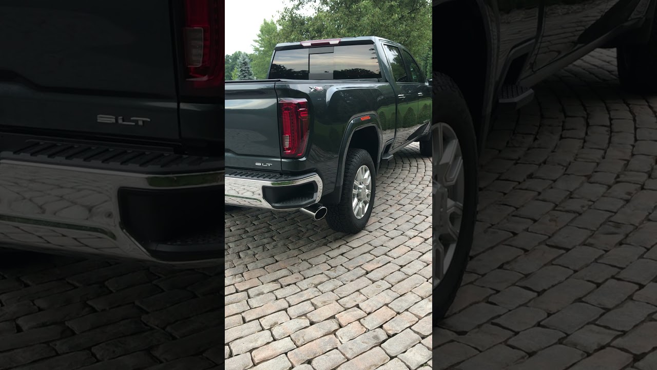 2020 GMC Sierra 6.6L Borla Exhaust