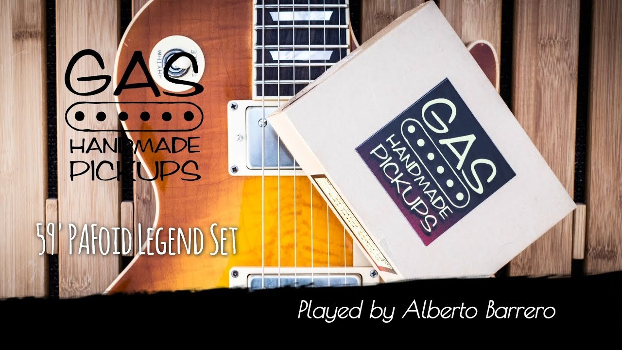 Gas Pickups '59 LEGEND SET - Demo by Alberto Barrero