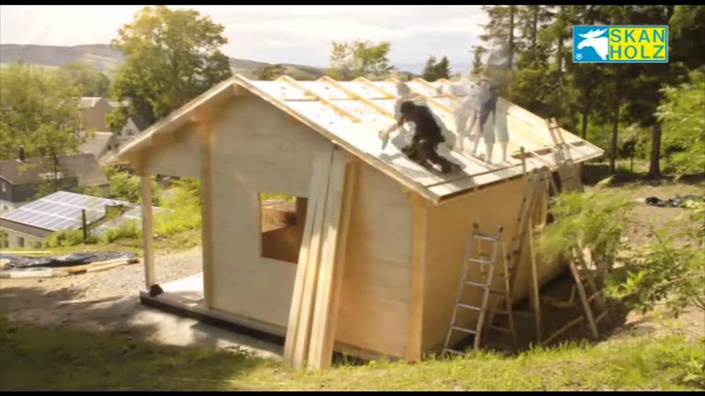 SKAN HOLZ assembly log cabin 