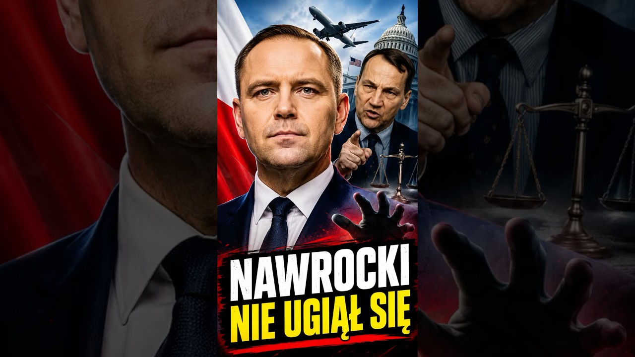 nawrocki blokuje ataki sikorskiego w usa! twarda obrona ziobry! #nawrocki #sikorski #ziobro #shorts