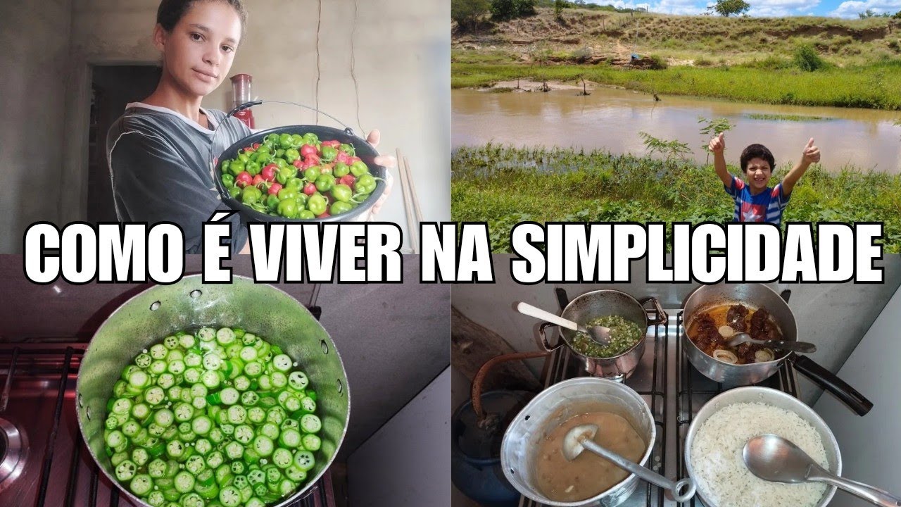 Quando a gente aprende a viver com o que tem