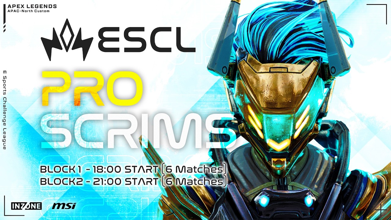 ESCL - ApexLegends Pro Scrims 3/25 Block 2【AB】　ESCL Radio #433