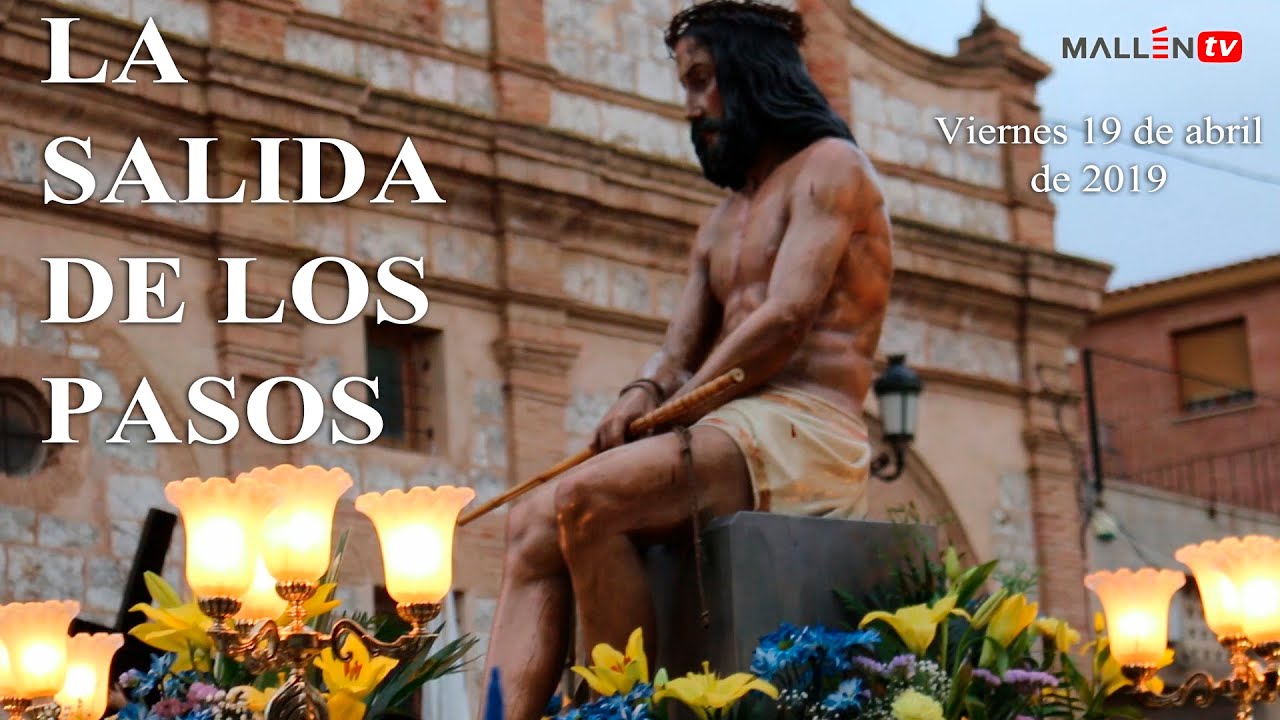 Salida de los Pasos | Procesi&oacute;n Viernes Santo | Semana Santa 2019, Mall&eacute;n