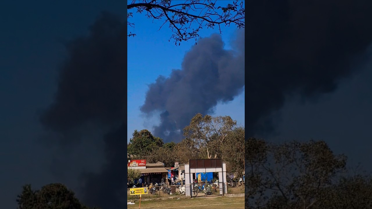 Raipur lagi aag #fire #Raipur aag #urla factory