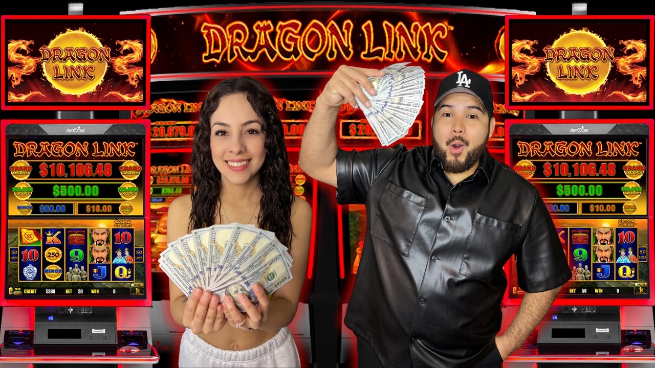 Jugamos Todas Las Maquinas Del DRAGON LINK en el Casino
