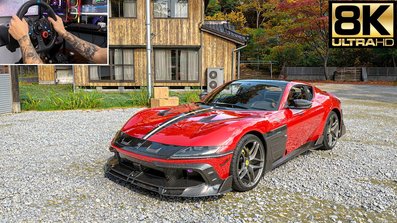 DLSS 5 | Forza Horizon 6 |   Ferrari 12Cilindri Mansory | Logitech G29 Steering Wheel | RTX 5090