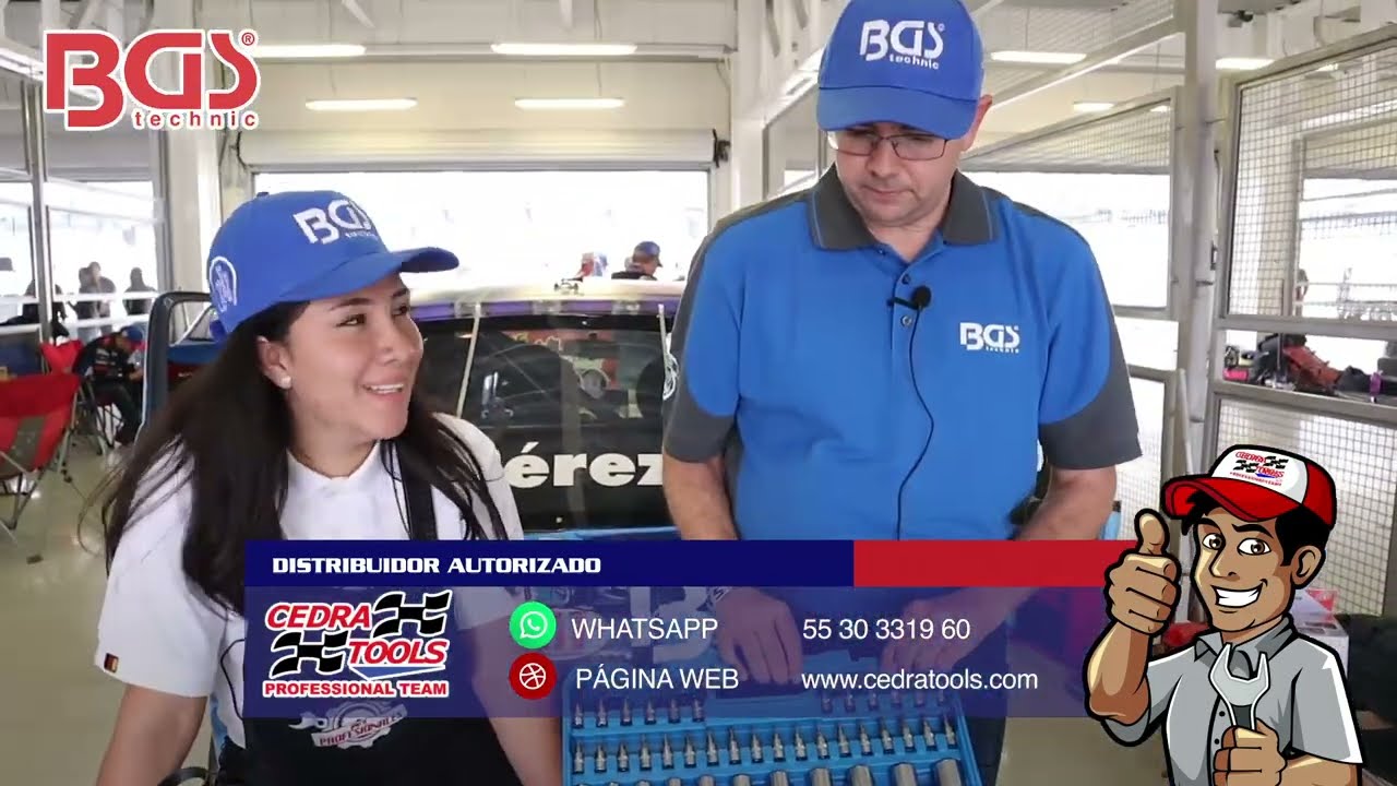 🎯 Conoce las herramientas BGS con Mariana Mecánica 🏎🏁