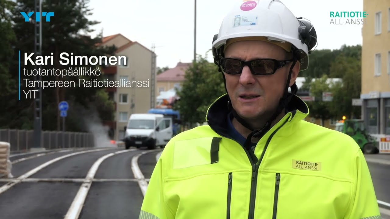YIT Tampereen Raitiotie osa 2 sillat - Raitiotieallianssi